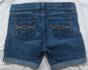 Abercrombie Low-Rise Denim Shorts