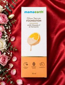Mamaearth Glow Serum Matte Liquid Foundation Mediu