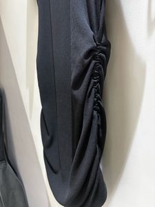 H&amp;M Ruched  Short Sleeve Dress