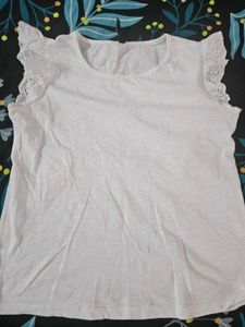 Awesome deal: Green frock &amp; white shirt