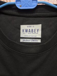 A black Warrior T-shirt