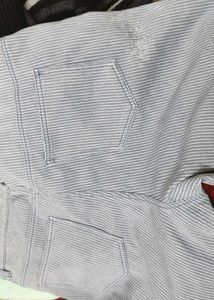 Striped Casual Pants