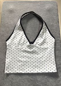 Cute Polka Dot Bikini Top