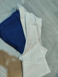 Flared Sleeve Top &amp; Cargo Pants Set