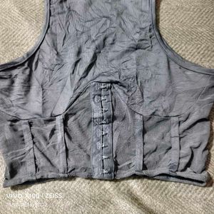 242510. Sheer Corset Top