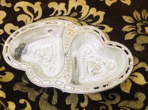 Modern Plastic Dishes &amp; Boxes Silver Colour