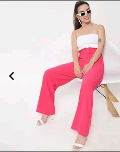 Hot Pink Wide Leg Pants