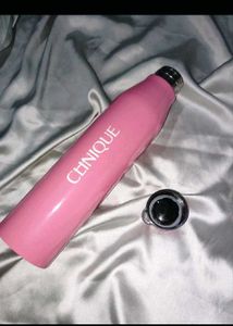 Clinique Pink Water Bottle