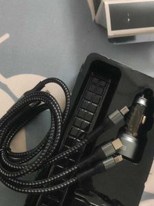 QC + PD Charger 145W with 3 in 1 Cable