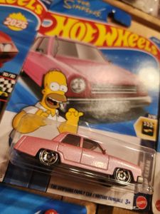 Hotwheels Simpson Family Car Pink