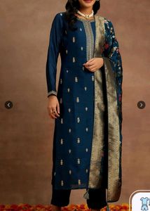 libas kurta with trousers and dupatta.