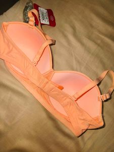 Peach Padded Bra