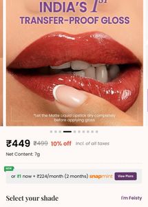 Staze Gloss Lock 2 In 1 Liquid Lipstick