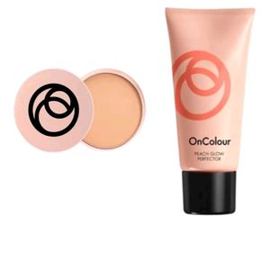 Oriflame OnColour Face Powder &amp;glow  peach Perfect