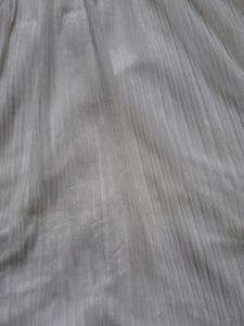 Elegant White Lace Pleated Dress