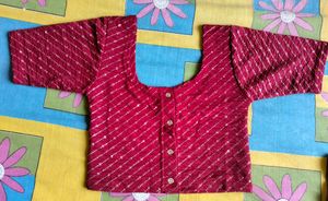 Maroon Sequins Blouse