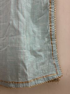 Embroidered Light Blue Kurta