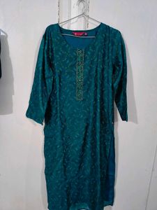 Elegant Teal Kurta Set