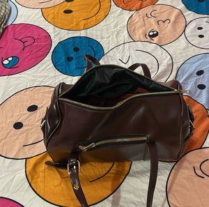 Stylish Dark Brown Handbag