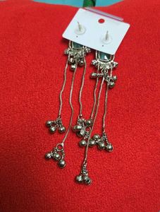 Elegant Teal Gemstone Drop Earrings