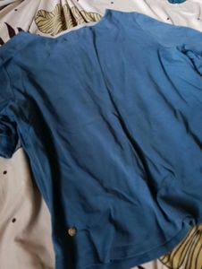 Blue Casual T-Shirt