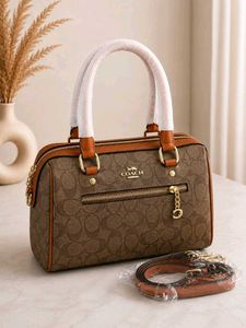 Coach Monogram Satchel Bag