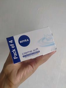 Nivea Creme Soft Soap Pack