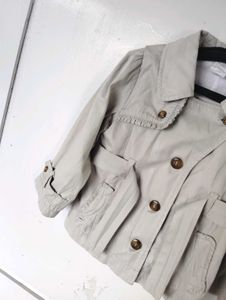 H&amp;M Trench Beige Jacket for Girls