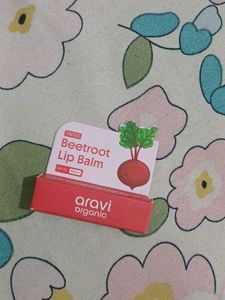 Aravi Organic Beetroot Tinted Lip Balm SPF 50