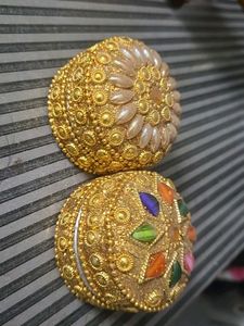 Embellished Round Bangles