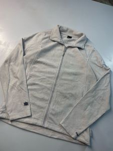 Lightweight Cream Fleece Jacket