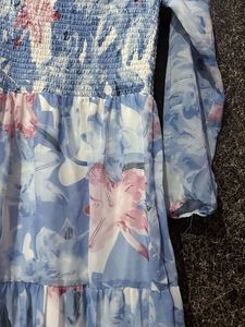 Floral Print Maxi Dress