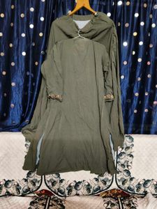 Embroidered lehenga blause with long jacket