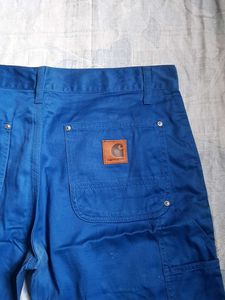 Men's Blue Cargo Shorts