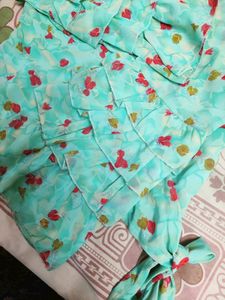 A Beautiful Multicolored V Shaped Top