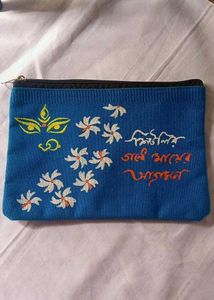 Hand painted Pouch Bag