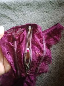 unisex Thong with Zipper Detail La Senza Orginal