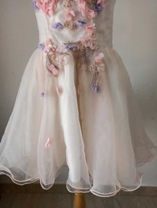 Stunning Floral Embellished Dress. Length 33