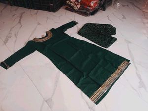 Elegant Kurta Set with Palazzo Pants