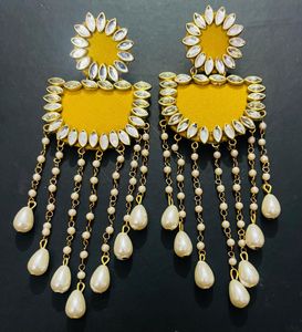 Fancy Party Wear Have Long Size Earrings