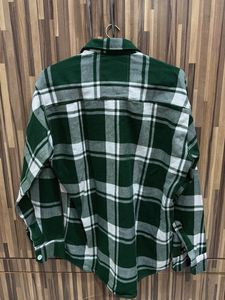 Men's Green Plaid Flannel Shirt