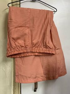 Beautiful Peach Suit with Intricate Work