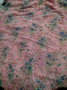 Beautiful Floral Pic georgette 🩷💘💝💖