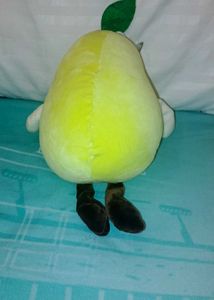 Cute Pear Plush Toy suction