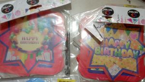 Happy Birthday Party Supplies Set