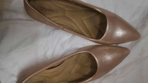 Rose Gold pink Metallic Pointed 👠✨