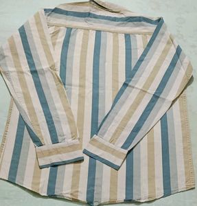 Men's Striped Long Sleeve Shirt