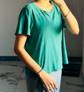 green Crew Neck T-Shirt
