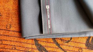 Elegant Grey Dress Material