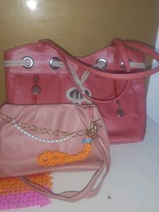 combo Pink Handbags